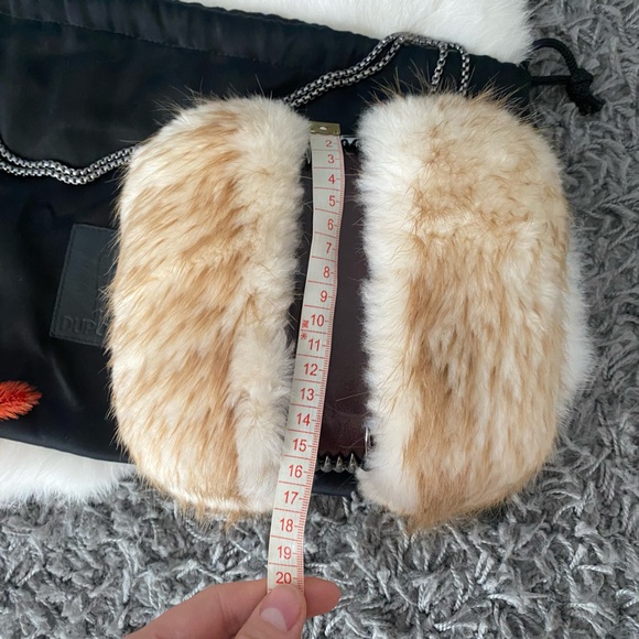 Maison Du Posh Fur and Leather Mini Bag / Clutch - Picture 6 of 6